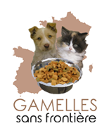 Gamelles sans frontière association de protection animale logo